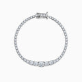 Silver Timeless Grace Tennis Bracelet