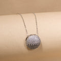 Midnight Frost Disc Pendant Set