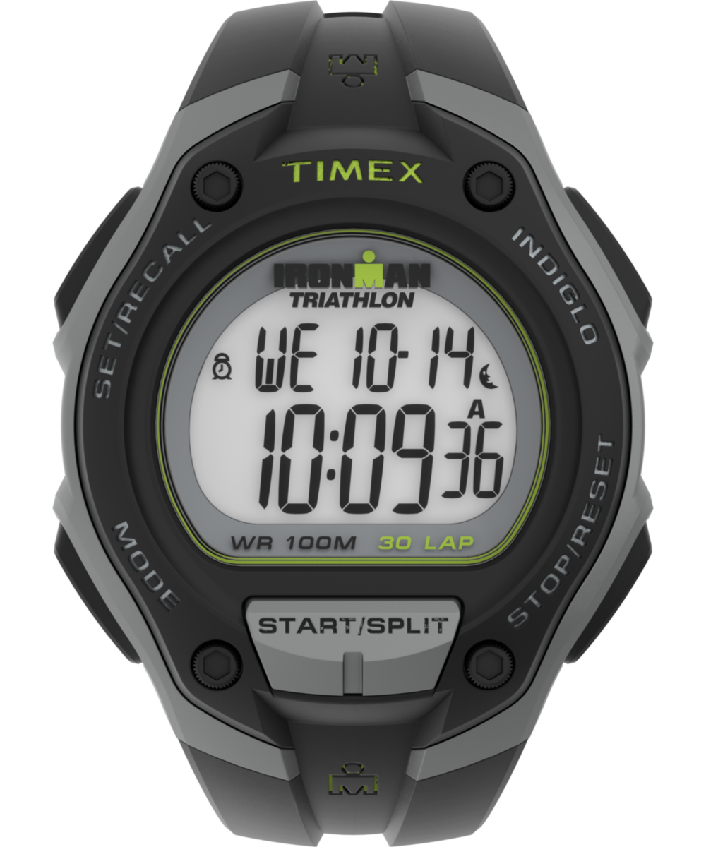 IRONMAN Classic 30 Oversized Resin Strap Watch