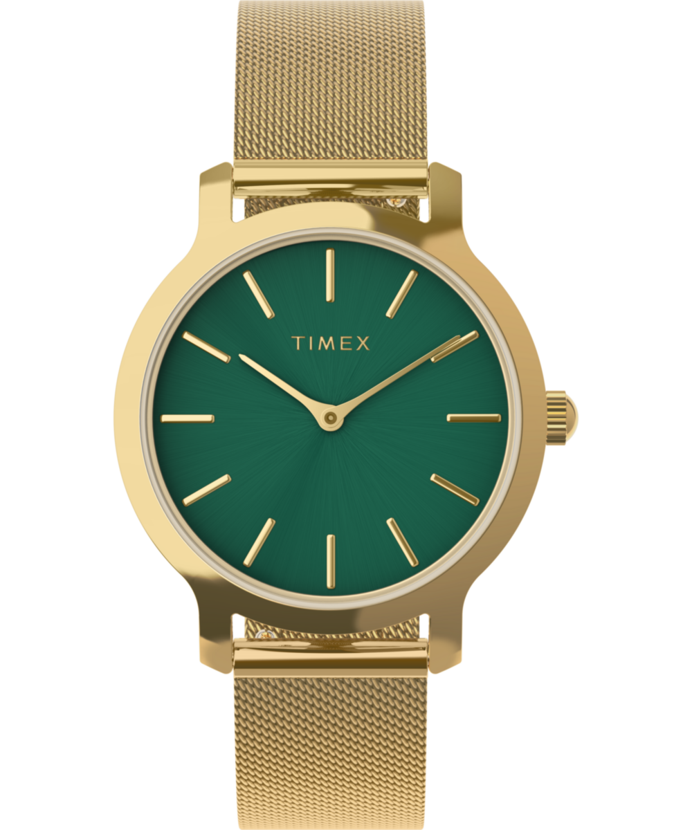 Transcend 31mm Stainless Steel Mesh Band Watch