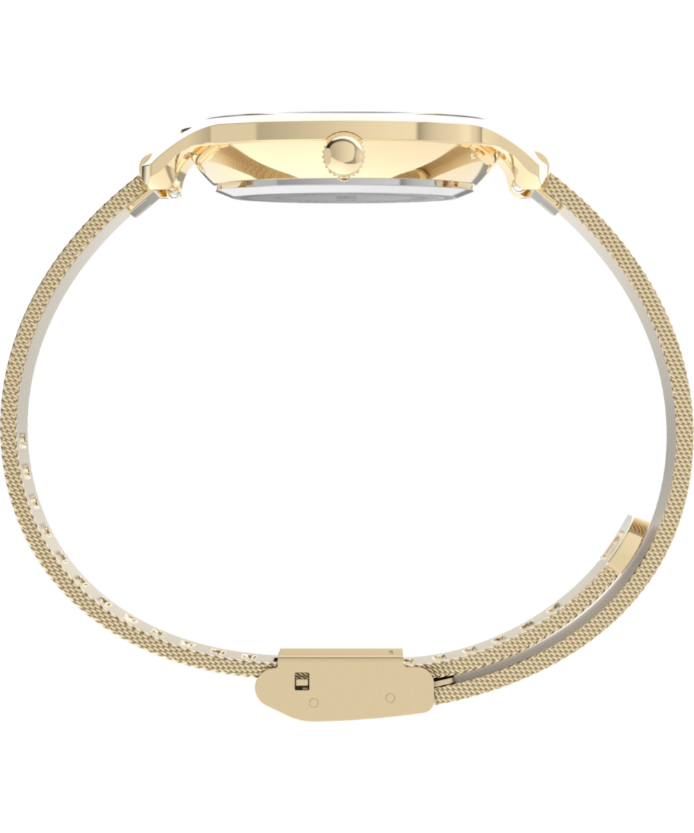 Transcend 31mm Stainless Steel Mesh Band Watch