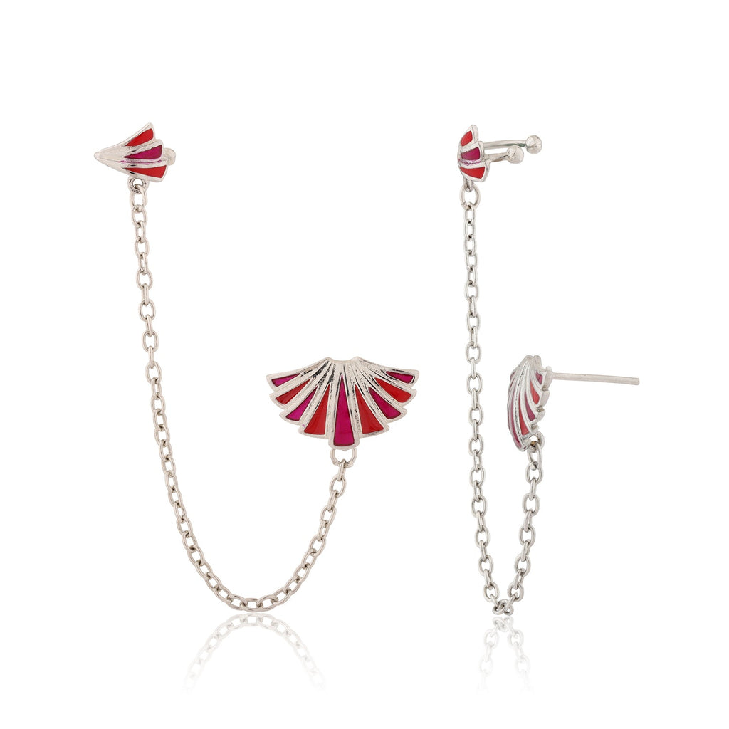 Fractals In Nature Fracta Recura Ear Cuff