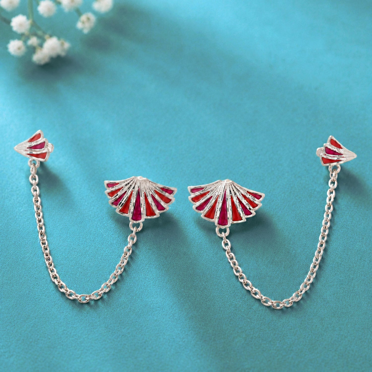 Fractals In Nature Fracta Recura Ear Cuff