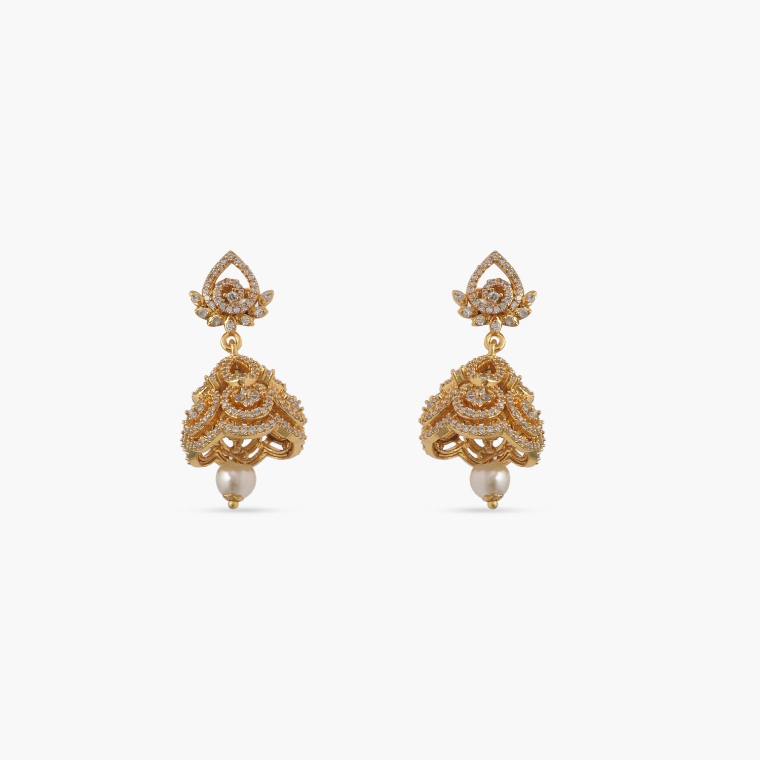 Ryan Nakshatra CZ Jhumkis