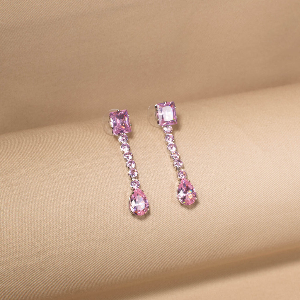 Blush Cascade Necklace Set