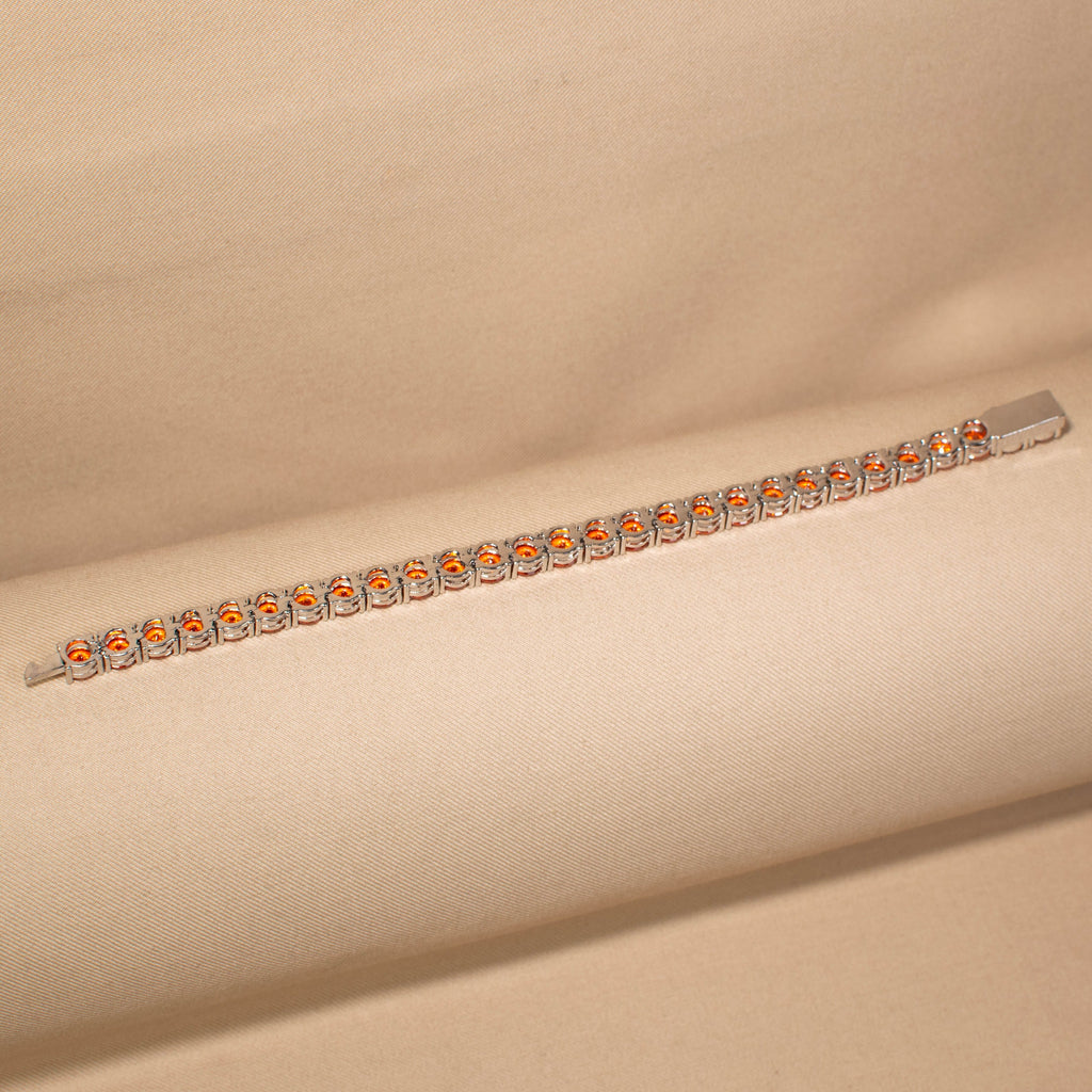 Sunset Glow Tennis Bracelet