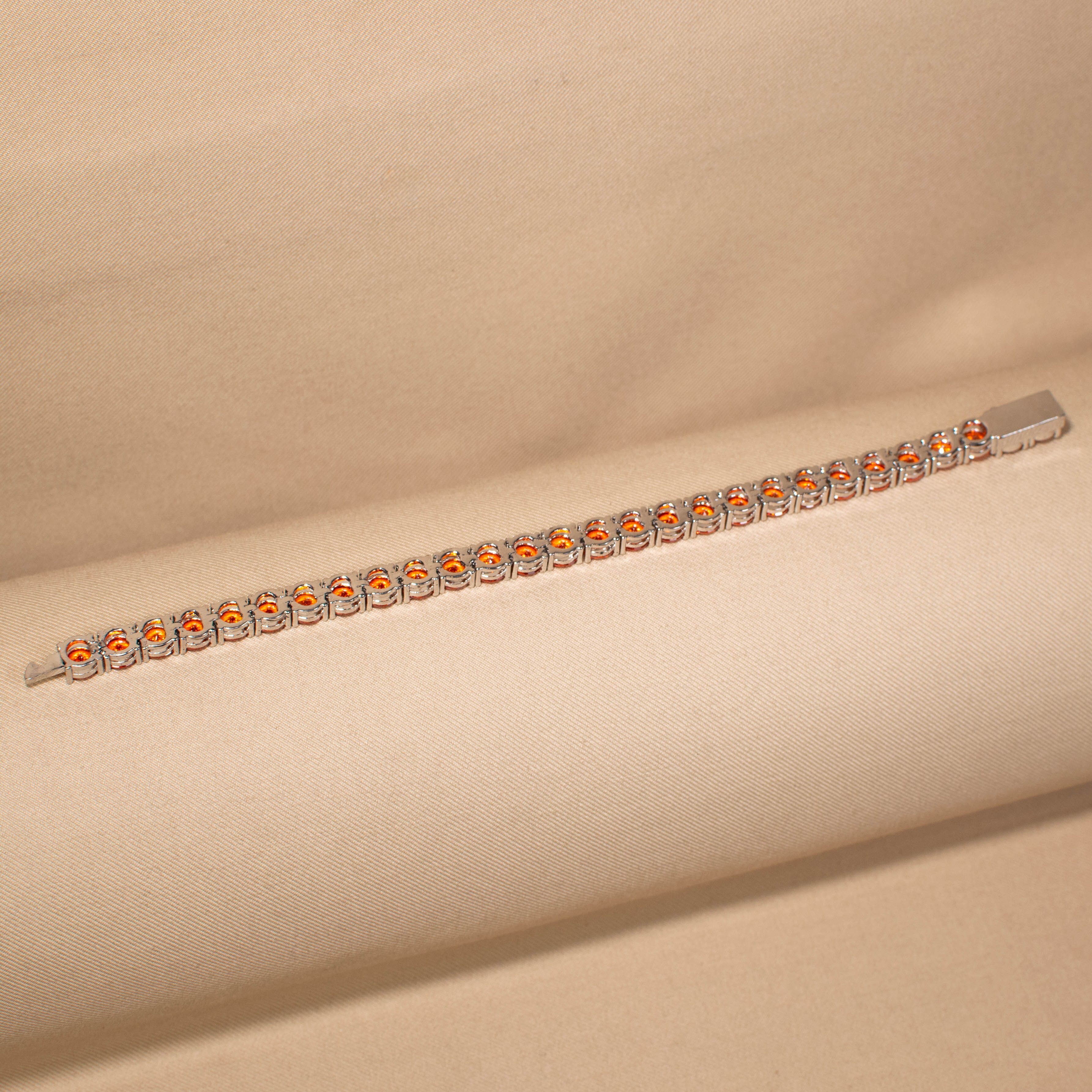 Sunset Glow Tennis Bracelet