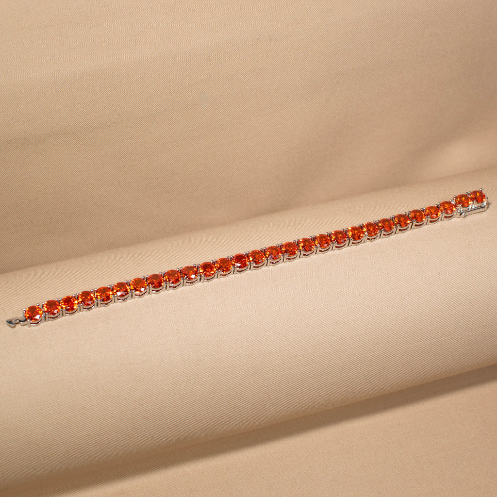 Sunset Glow Tennis Bracelet