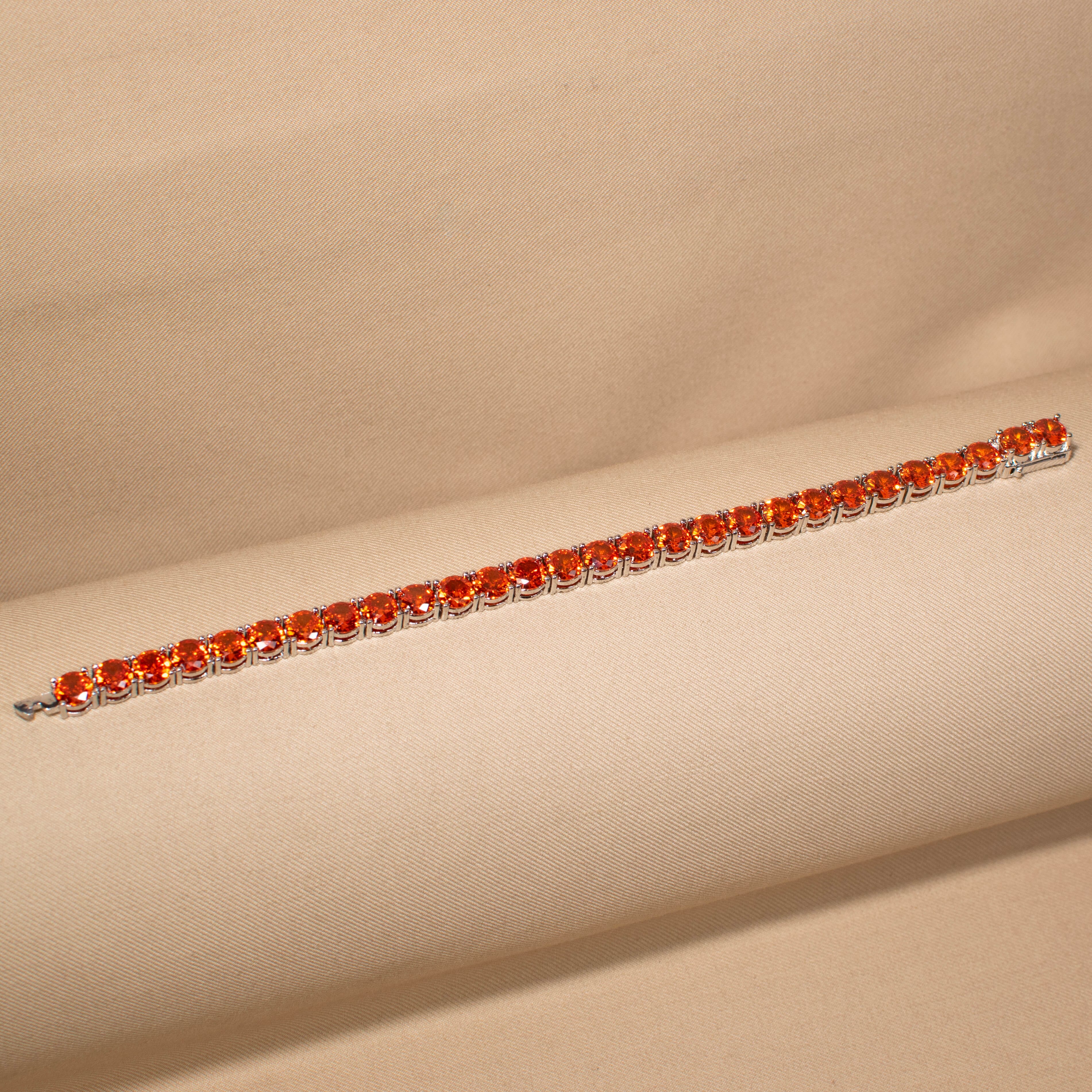 Sunset Glow Tennis Bracelet